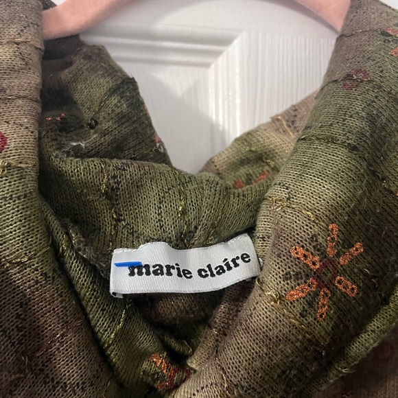 Vintage mesh turtle neck with embroidery - Picture 3 of 4